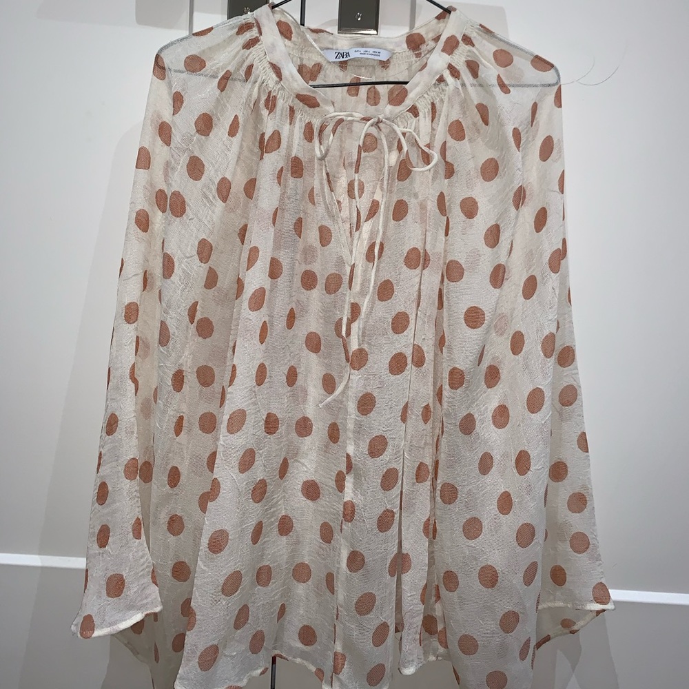 Zara Polka Dot Shirt 💖